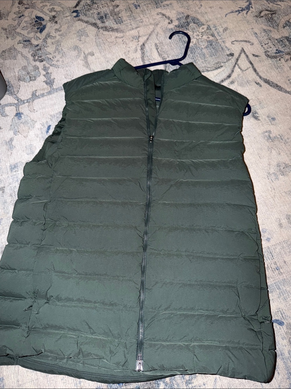 lululemon athletica Quilted Vest in Deep Green